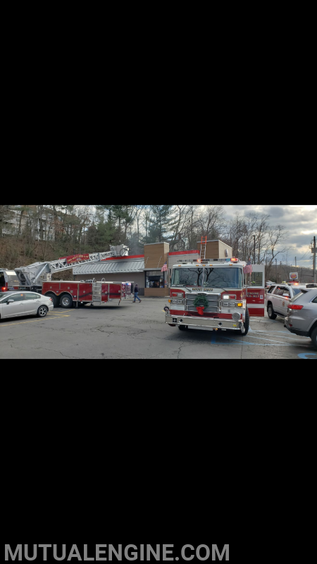 Structure fire - Burger King